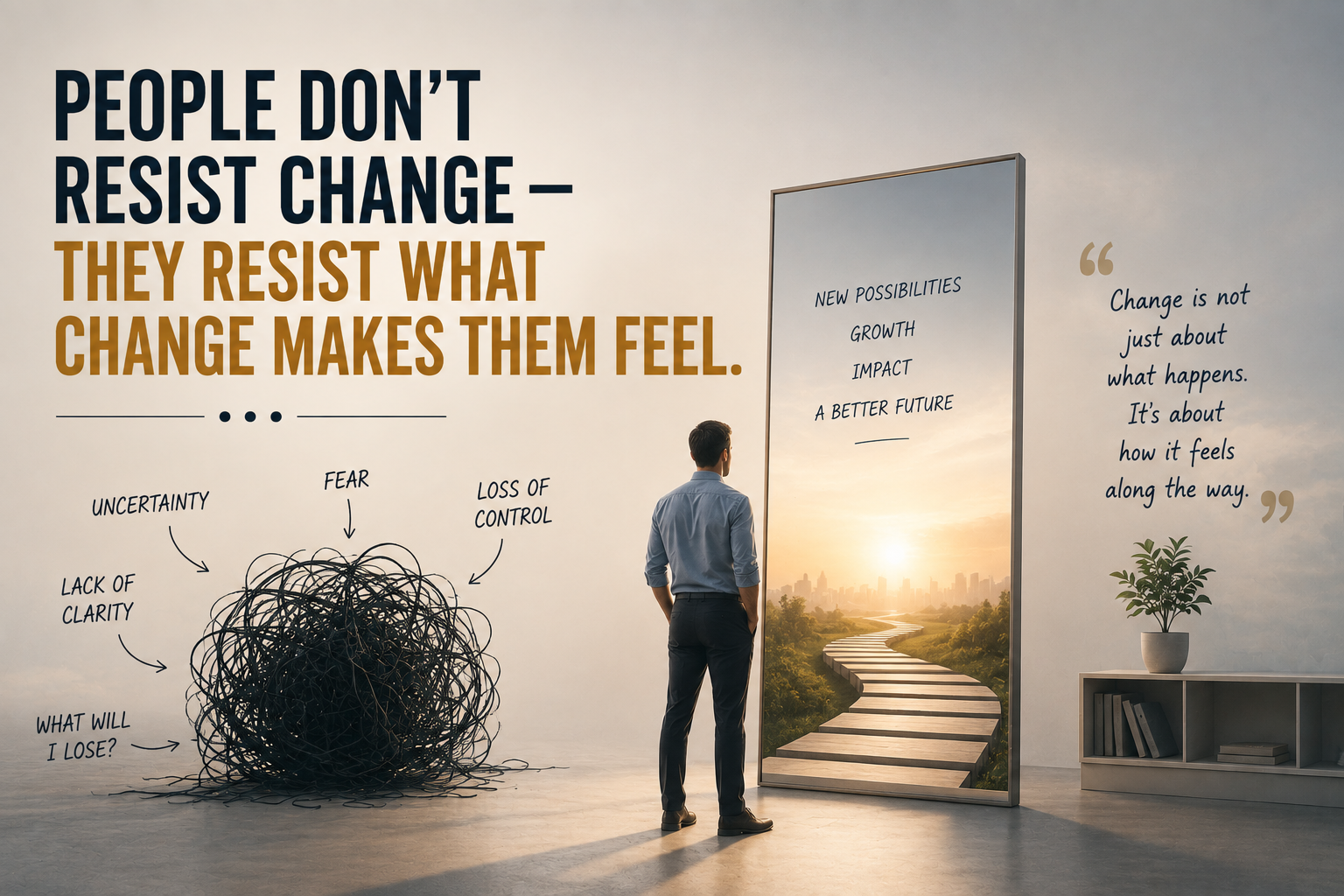 People Don’t Resist Change -They Resist What Change Makes Them Feel