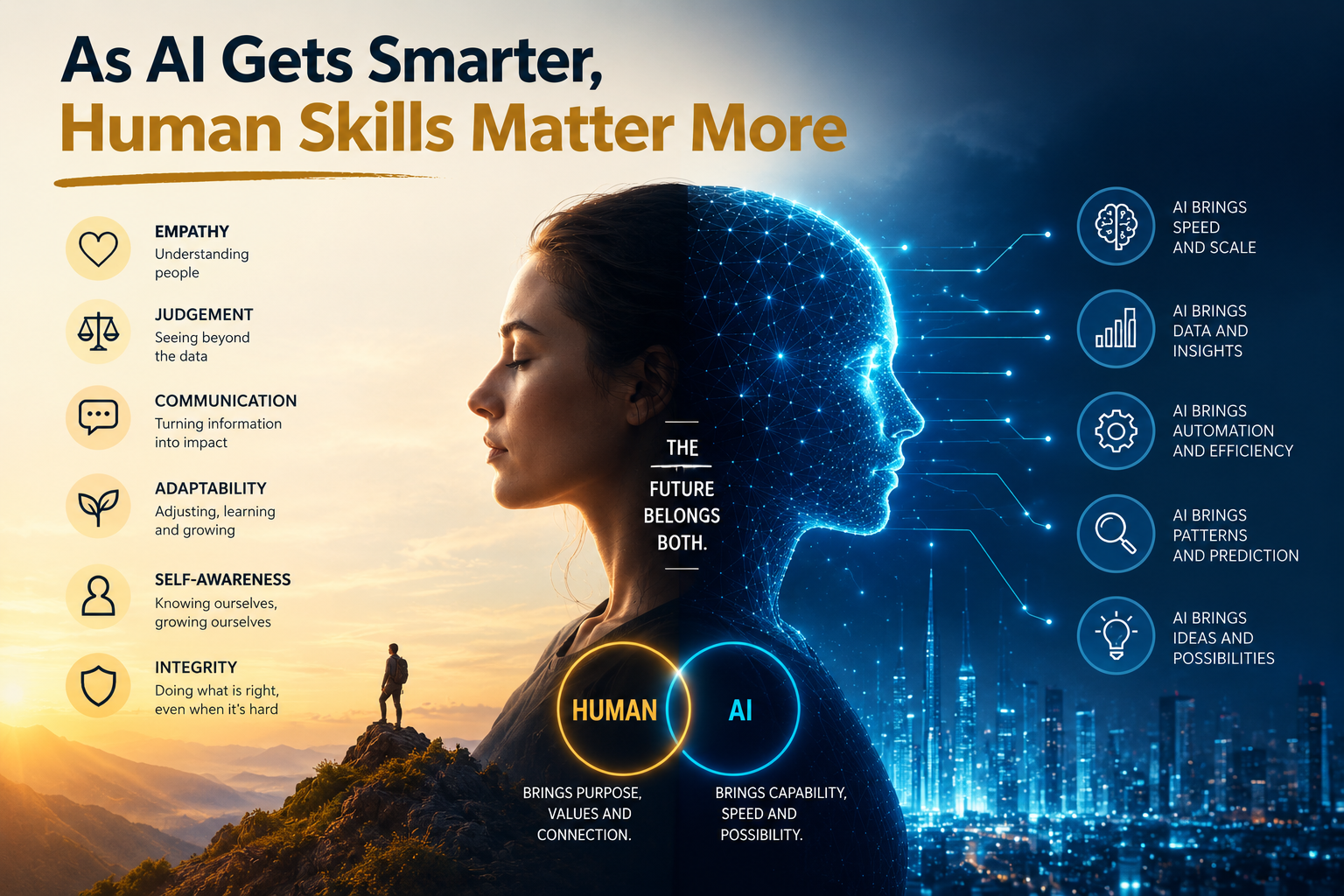 As AI Gets Smarter, Human Skills Matter More